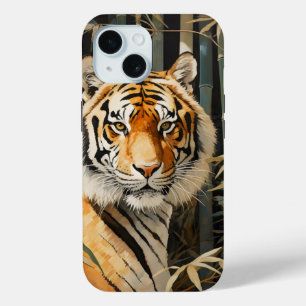 Coque Case-Mate iPhone Tigre dans la forêt de Bamboo