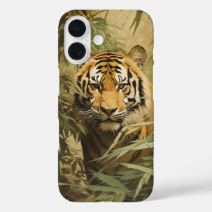 Coque Pour iPhone 16 Tigre de la nature en forêt