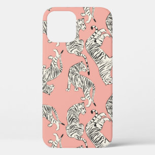 Case-Mate iPhone Case Tigre dessiné à la main sans couture motif, gros