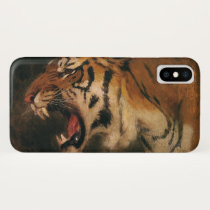 Case-Mate iPhone Case Tigre du Bengale vintage grand félin rugissant, an