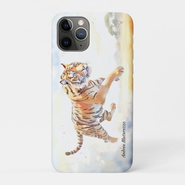 Coques Case-Mate iPhone Tigre en action 3 (Dos)