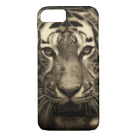 Tigre en Sepia Tones