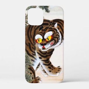 Case-Mate iPhone Case Tigre et pie Minhwa sous un pin
