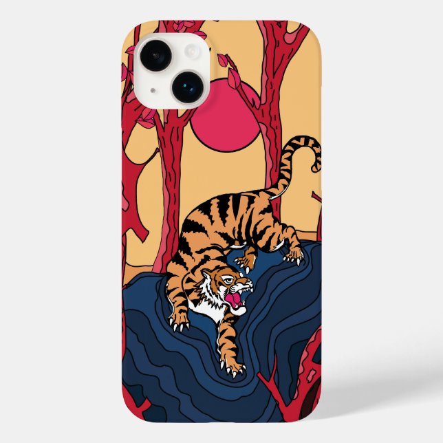 Coques Case-Mate iPhone Tigre Japonais (Verso)