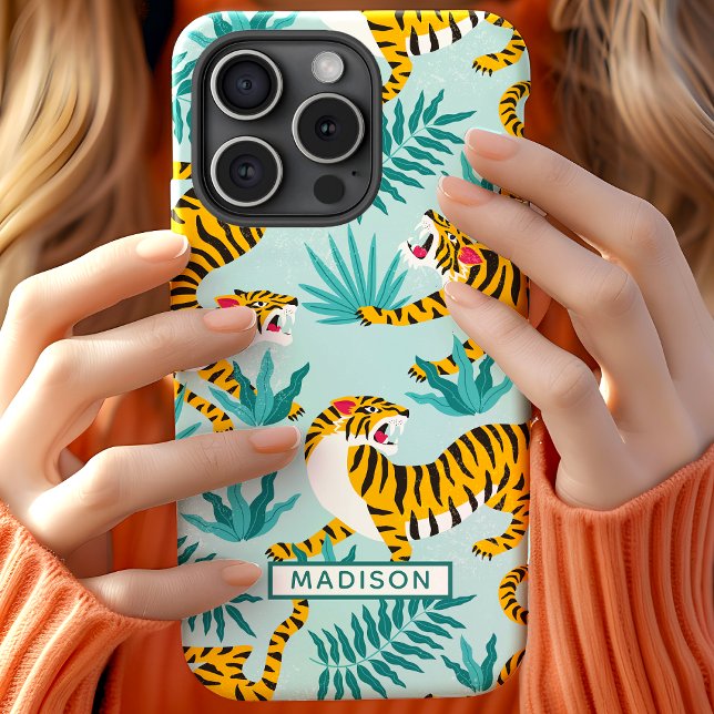 Coques Case-Mate iPhone Tigre Jungle tendance Personnalisé (Créateur téléchargé)
