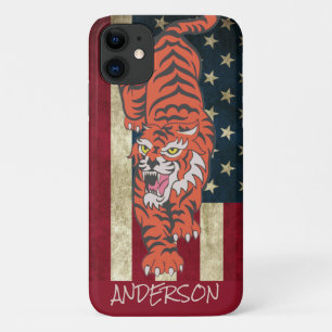 Case-Mate iPhone Case Tigre orange américain personnalisé