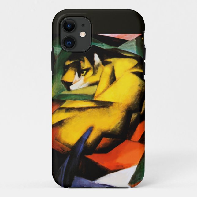 Coques Case-Mate iPhone Tigre peint par Franz Marc (Dos)