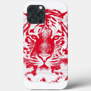 Case-Mate iPhone Case Tigre rouge et blanc