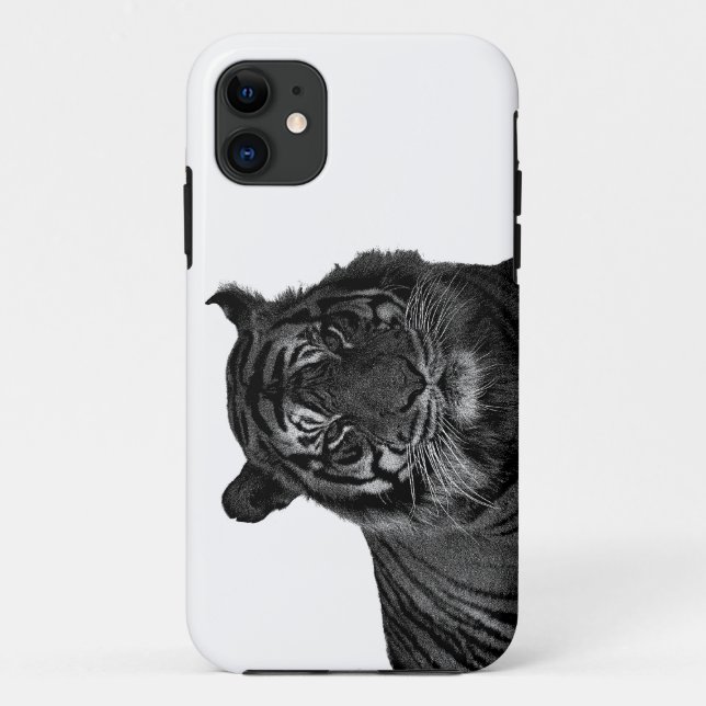 Coques Case-Mate iPhone Tigre sauvage Espèces menacées Gros Chats (Dos)