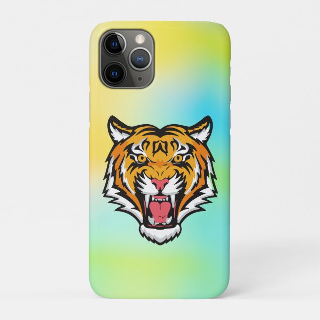 Coques Case-Mate iPhone Tigre torche tête-25818 (Dos)