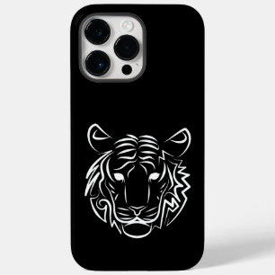 Coque Case-Mate iPhone Tigre tribal noir et blanc