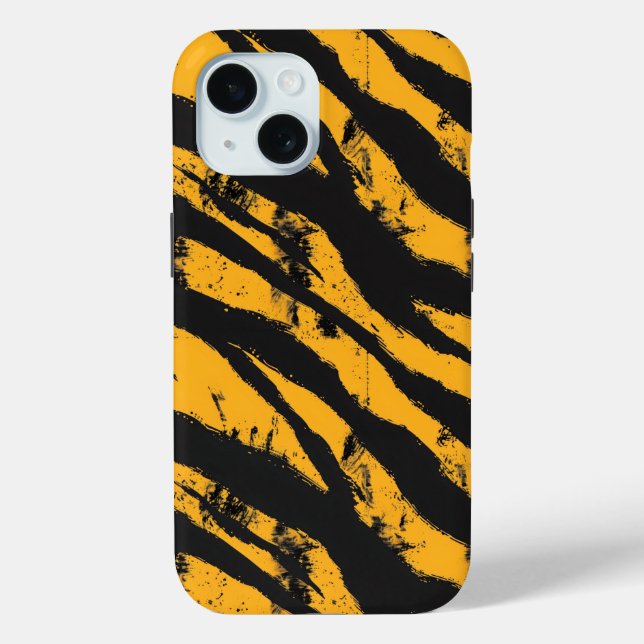 Coques Case-Mate iPhone Tigre urbain classique rayures (Verso)