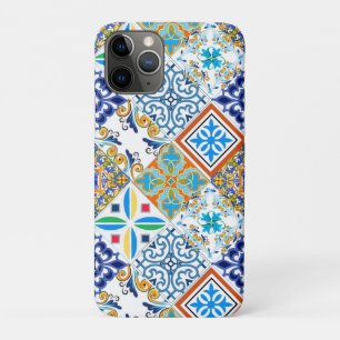 Case-Mate iPhone Case Tiles,mosaic,azulejo,quilt,Portuguese,majolica