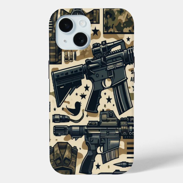 Coques Case-Mate iPhone Timber Duck Camo Classic patern (Verso)