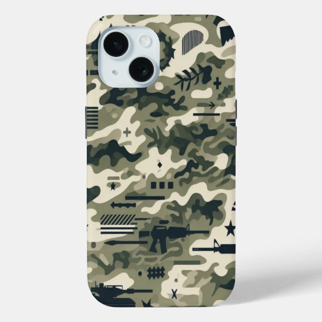 Coques Case-Mate iPhone Timber Duck Camo Classic patern (Verso)