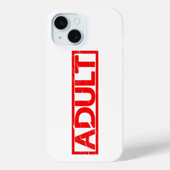 Coques Case-Mate iPhone Timbre adulte (Verso)