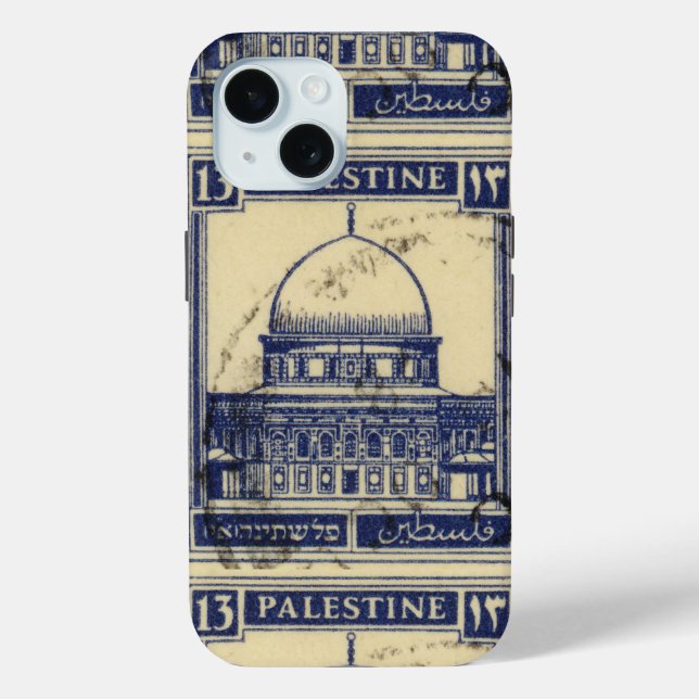 Coques Case-Mate iPhone timbre antique palestinien 1920_ folklor palestine (Verso)