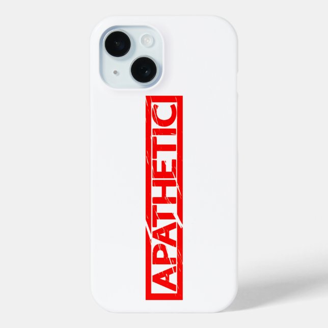 Coques Case-Mate iPhone Timbre apathique (Verso)