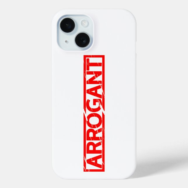 Coques Case-Mate iPhone Timbre arrogant (Verso)