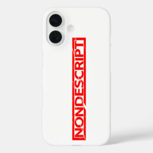 Coque Pour iPhone 16 Timbre banal