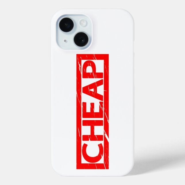 Coques Case-Mate iPhone Timbre bon marché (Verso)
