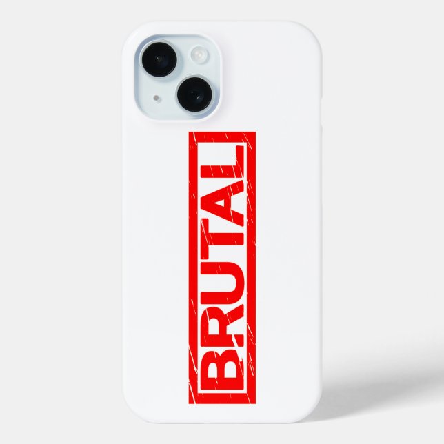 Coques Case-Mate iPhone Timbre Brutal (Verso)