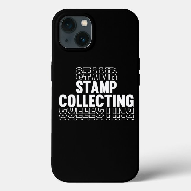 Coques Case-Mate iPhone Timbre Collecter l'oeil pour collectionneur Philat (Verso)