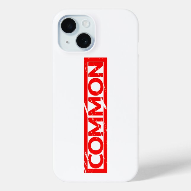 Coques Case-Mate iPhone Timbre commun (Verso)