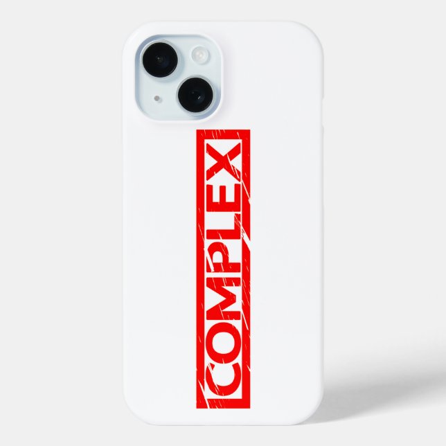 Coques Case-Mate iPhone Timbre complexe (Verso)