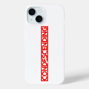 Coque Case-Mate iPhone Timbre condescendant