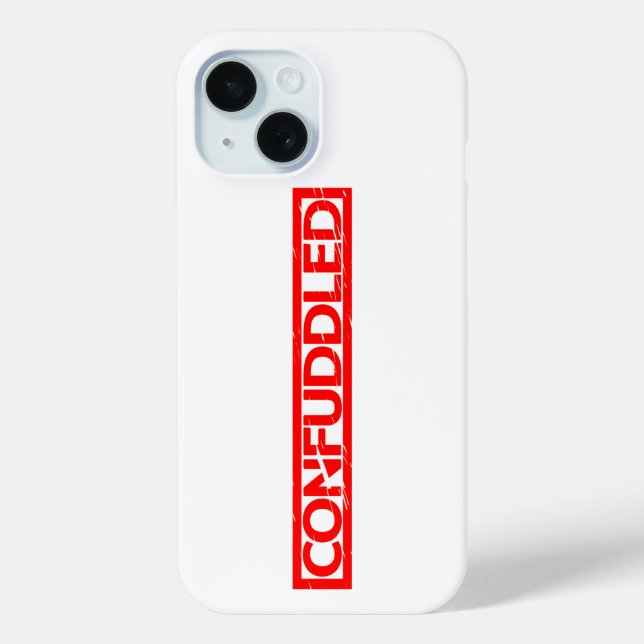 Coques Case-Mate iPhone Timbre confus (Verso)