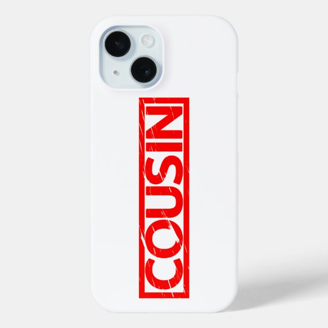 Coques Case-Mate iPhone Timbre Cousin (Verso)