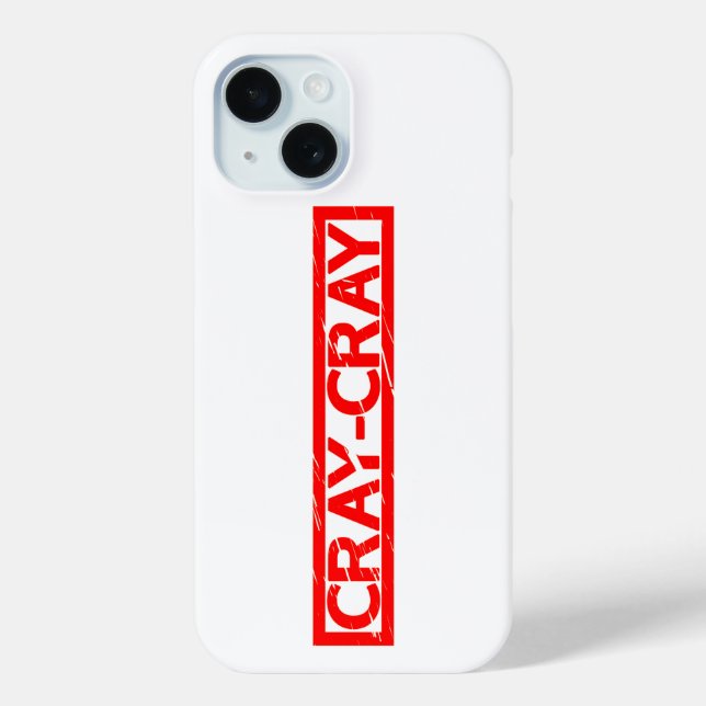 Coques Case-Mate iPhone Timbre Cray Cray (Verso)