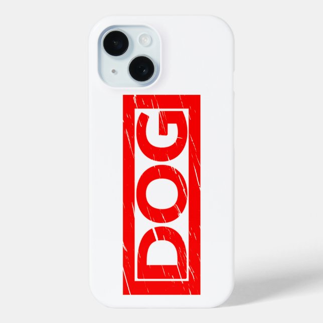 Coques Case-Mate iPhone Timbre de chien (Verso)