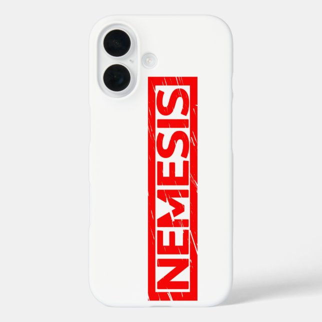 Coques Case-Mate iPhone Timbre de Némésis (Verso)