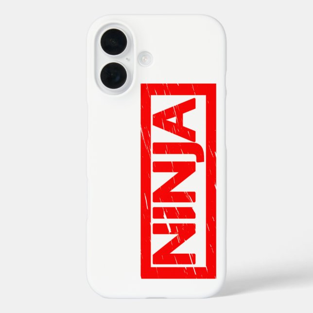 Coques Case-Mate iPhone Timbre de Ninja (Verso)