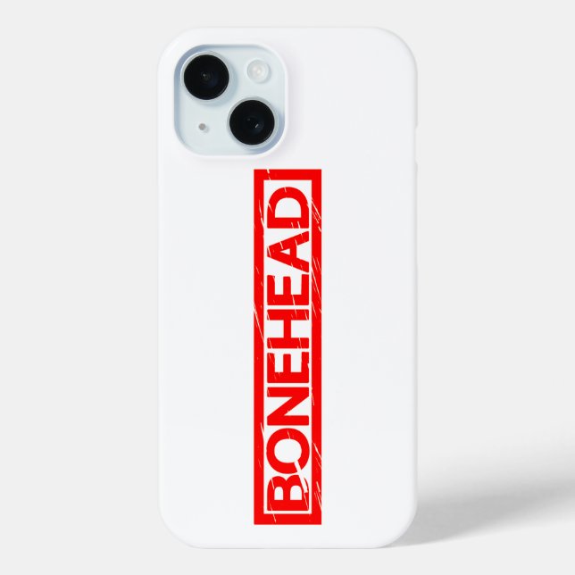 Coques Case-Mate iPhone Timbre de tête (Verso)