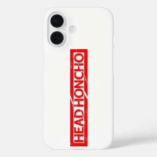 Coque Pour iPhone 16 Timbre de tête Honcho