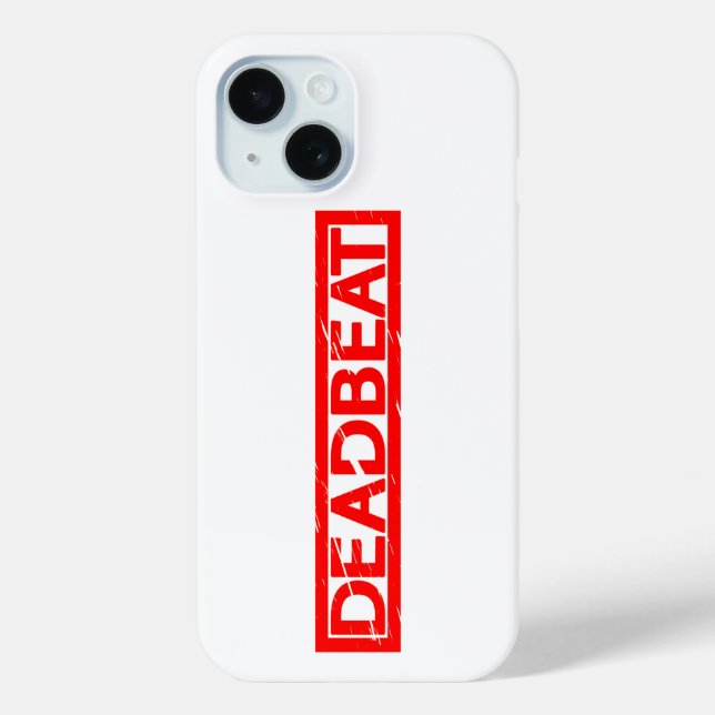 Coques Case-Mate iPhone Timbre Deadbeat (Verso)