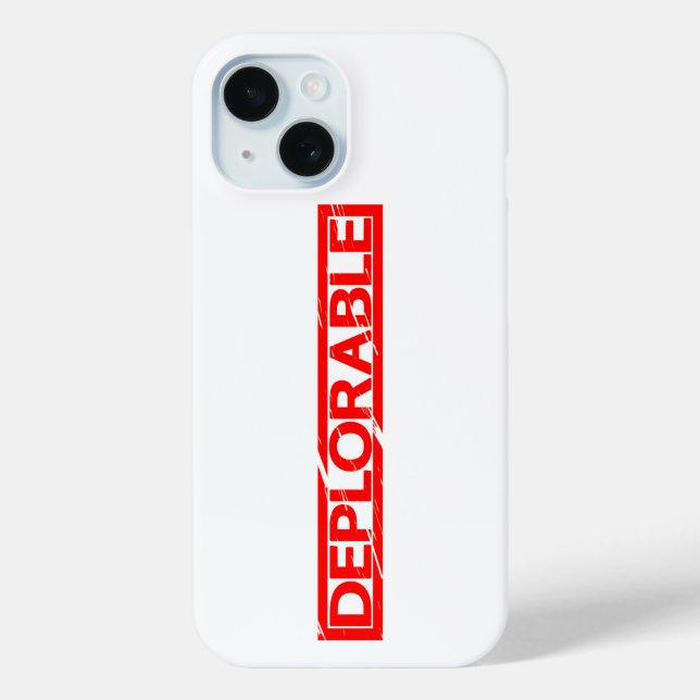 Coques Case-Mate iPhone Timbre déplorable (Verso)