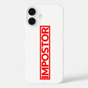 Coque Pour iPhone 16 Timbre d'imposteur
