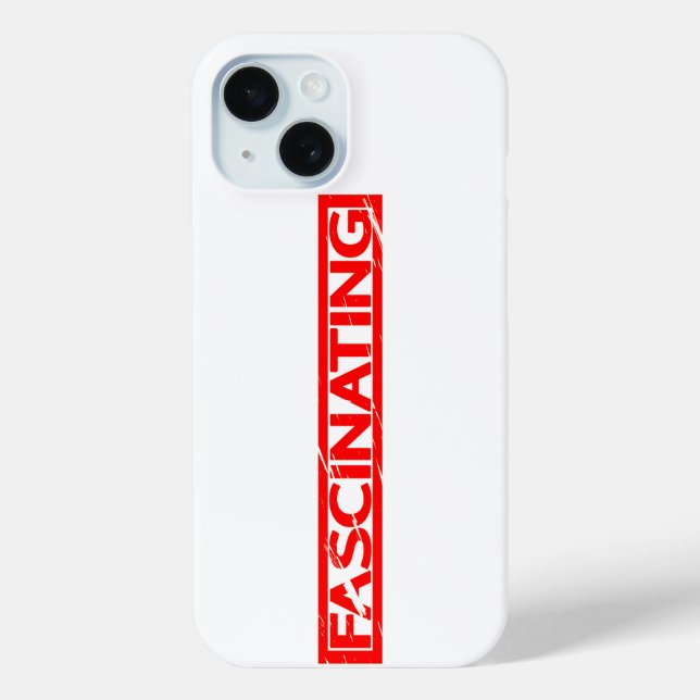 Coques Case-Mate iPhone Timbre fascinant (Verso)