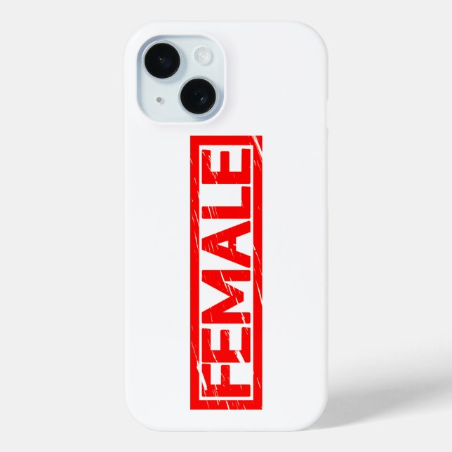 Coques Case-Mate iPhone Timbre féminin (Verso)