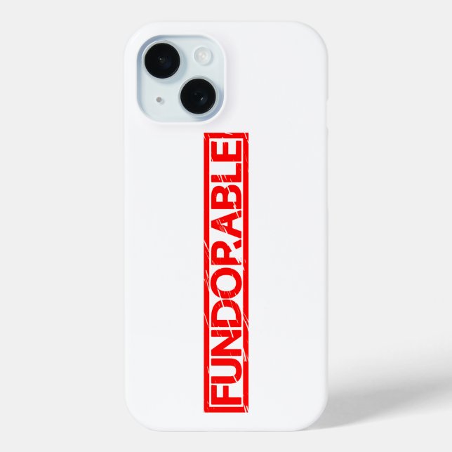 Coques Case-Mate iPhone Timbre Fundorable (Verso)