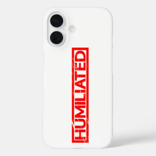 Coque Pour iPhone 16 Timbre Humilié