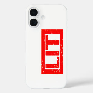 Coque Pour iPhone 16 Timbre Lit