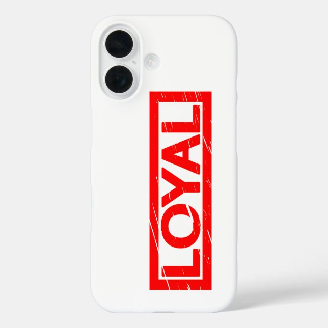 Coques Case-Mate iPhone Timbre Loyal (Verso)