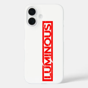 Coque Pour iPhone 16 Timbre lumineux