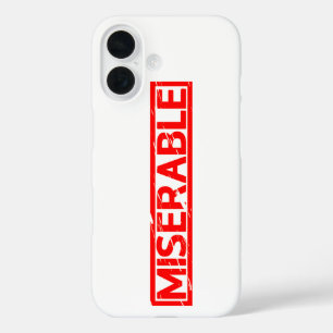 Coque Pour iPhone 16 Timbre misérable