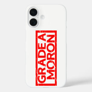 Coque Pour iPhone 16 Timbre Moron de grade A
